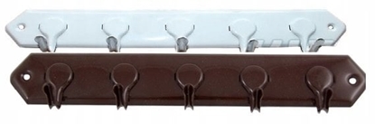 Изображение UN WIESZAK HAKOWY MALOWANY 5 SZARY