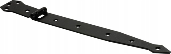 Picture of UN ZAWIAS BRAMKOWY PASOWY 250*80*50*2.5MM CZARNY