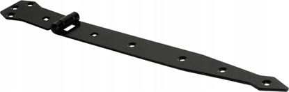 Picture of UN ZAWIAS BRAMKOWY PASOWY 300*80*50*2.5MM CZARNY