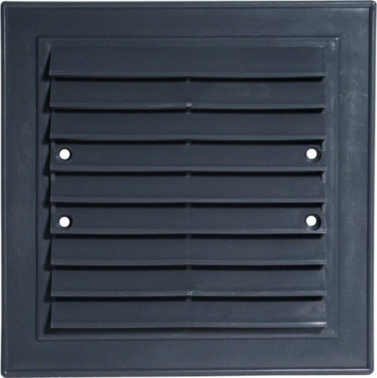 Picture of Unimet Kratka wentylacyjna 14x14 skrcana grafit