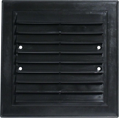 Picture of Unimet Kratka wentylacyjna 14x14 skrcana, czarna