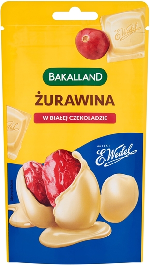 Picture of urawina w biaej czekoladzie, BAKALLAND, 74g