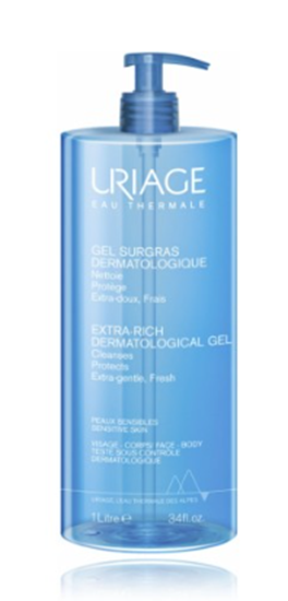 Изображение Uriage Xémose Extra-Rich Dermatological Cleansing Gel 1000 ml