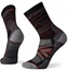 Picture of U'S Hike Light Cushion Mountain Range Pattern Crew Socks, 001 | black, M