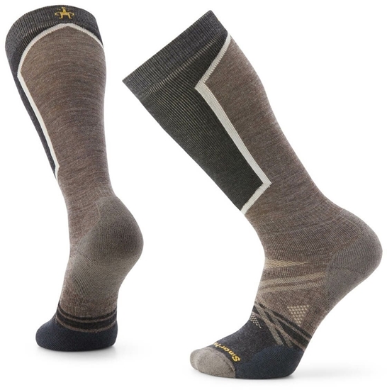 Picture of U'S Ski Full Cushion OTC Socks, 236 | taupe, M
