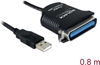 Picture of USB/LPT printera kabelis 0.8m, Delock