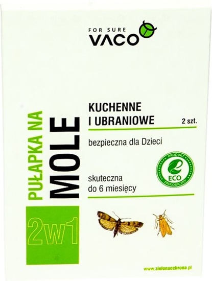 Picture of Vaco Puapka na mole ubraniowe i kuchenne 2w1 2szt. (DV51)