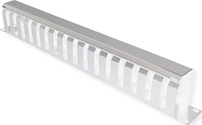 Picture of Value 19" Front Panel 1U with Patch channel 40 x 60 mm, grey