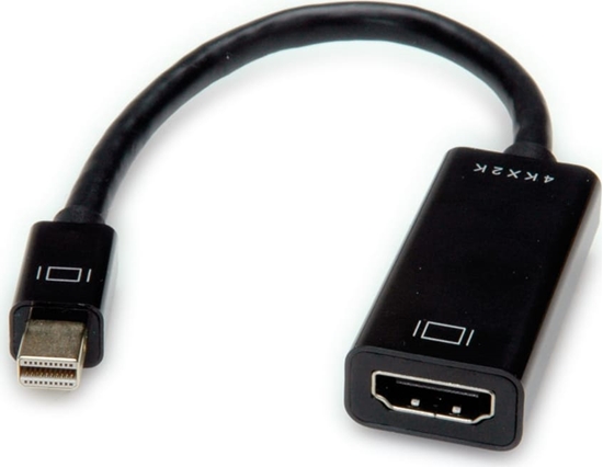 Picture of Value Cableadapter, v1.2, MiniDP M - HDMI F