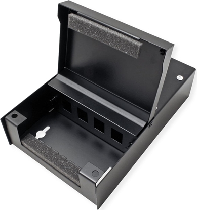 Picture of Value Consolidation Box, 4 Keystones, black