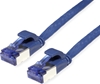 Picture of Value FTP Patch Cord, Cat.6A (Class EA), extra-flat, blue, 1 m