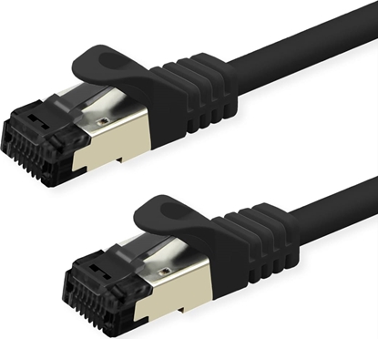 Picture of Value S/FTP Patch Cord Cat.8 (Class I), stranded, LSOH, black, 1 m