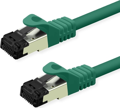 Picture of Value S/FTP Patch Cord Cat.8 (Class I), stranded, LSOH, green, 3 m