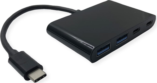 Picture of Value USB 3.2 Gen 2 Hub, 4 Ports (2x A+ 2x C), Type C connection cable