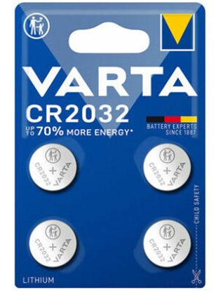 Attēls no Varta CR2032 Battery 4pcs