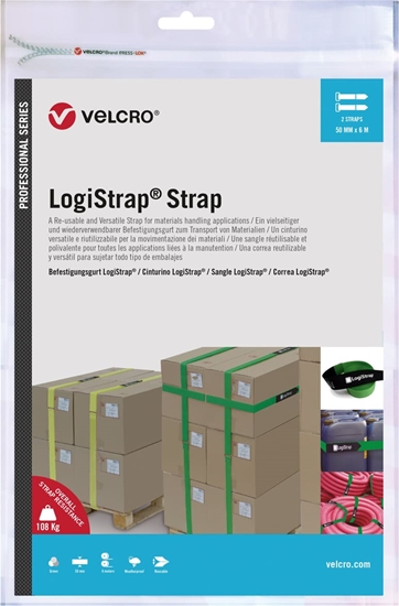 Picture of Velcro ® Logistrap® Strap 50mm x 6m Streifen 2 Stück, grün