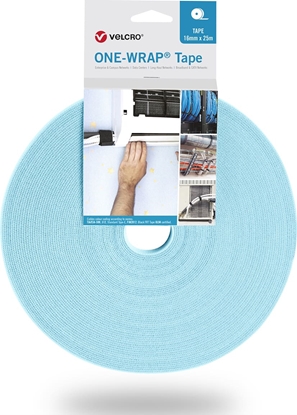 Изображение Velcro ® One Wrap® Band 10 mm breit, türkis, 25 m