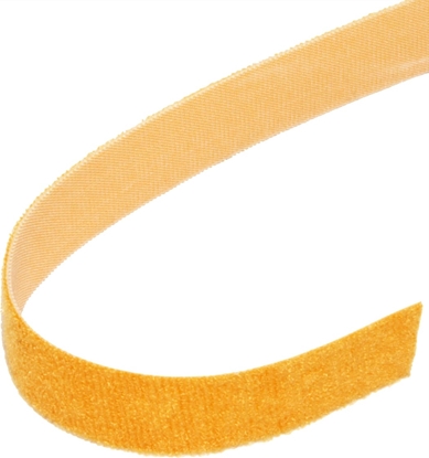 Picture of Velcro ® ONE-WRAP® Klettbandstreifen 20mm, unperforiert auf Rolle, gelb, 25 m