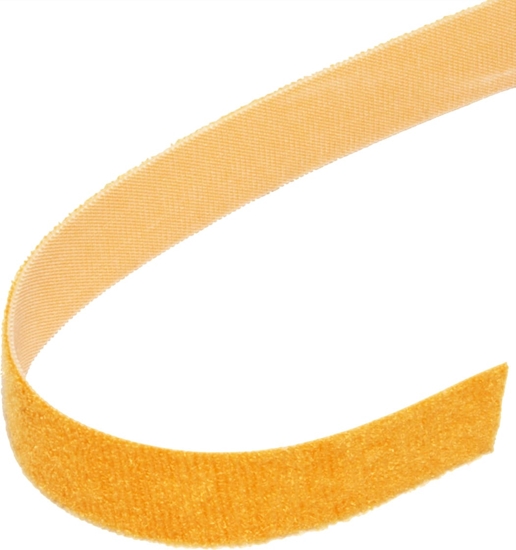 Picture of Velcro ® ONE-WRAP® Klettbandstreifen 20mm, unperforiert auf Rolle, gelb, 25 m