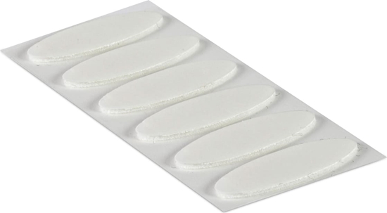 Picture of Velcro ® Super Slim Klettovale Selbstklebend, Haken & Flausch 18 sets Weiß