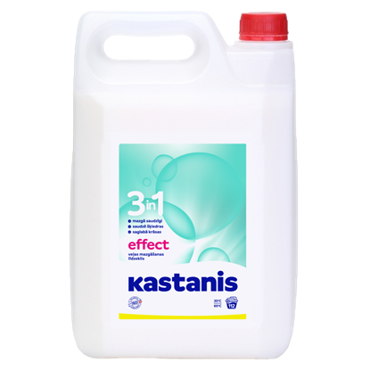 Attēls no Veļas mazgāšanas līdzeklis KASTANIS 3in1 Effect, 4.5l