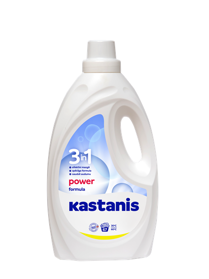 Picture of Veļas mazgāšanas līdzeklis KASTANIS 3in1 Power formula, 2.7l