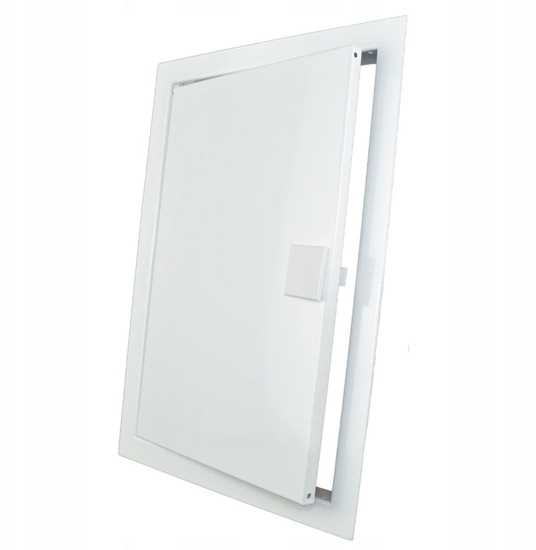 Picture of Ventika Drzwiczki rewizyjne metalowe biae z uchwytem plastikowym 500X500 DM50X50