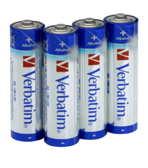 Picture of Verbatim Alkaline AA Batteries 4pcs
