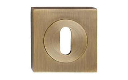 Изображение Verso Szyld kwadratowy z koem na klucz patyna VSKPK