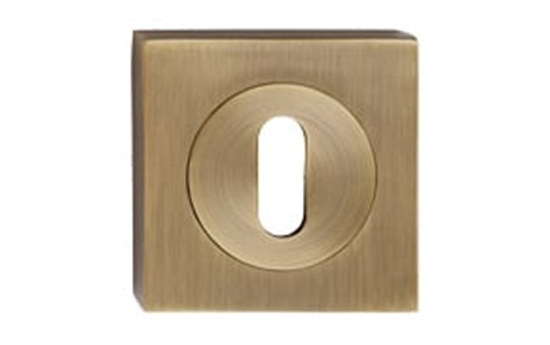 Изображение Verso Szyld kwadratowy z koem na klucz patyna VSKPK