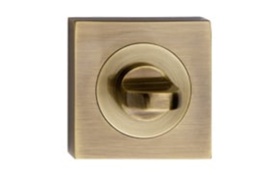 Picture of Verso Szyld kwadratowy z koem WC patyna VSKPW