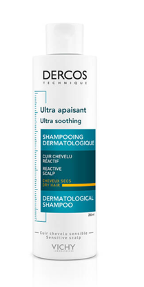 Изображение Vichy Dercos Ultra Soothing Sulfate-Free Shampoo Dry Hair 200ml