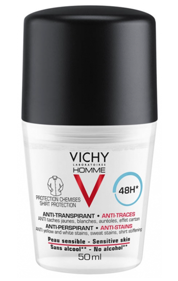 Picture of Vichy Homme 48H Anti-Perspirant Anti-Stains 50ml