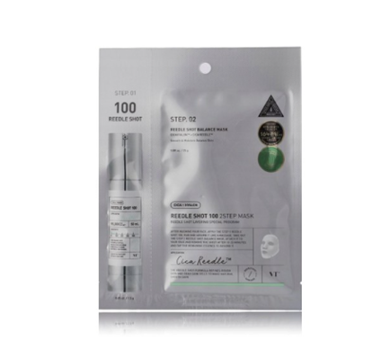 Изображение VT Cosmetics Reedle Shot 100 2 Step Face mask 1,5 g + 25 g