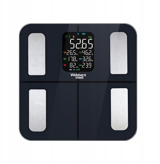 Picture of Waga azienkowa Analityczna 16 Parametrów Apple Health, Google Fit, IF1320C