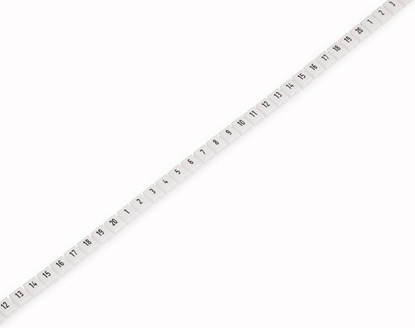 Attēls no Wago Oznaczniki Mini WSB Inline szeroko 5 mm biae 1700 szt. rolka (2009-145)