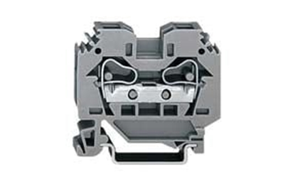 Attēls no Wago Zczka przelotowa 2-przewodowa 10mm2 szara - 284-101