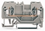 Attēls no Wago Zczka przelotowa 2-przewodowa szara 28x53mm - 280-901