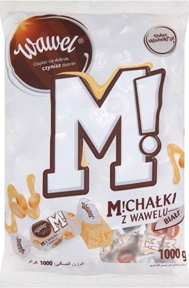 Attēls no Wawel Cukierki czekoladowe WAWEL MICHAKI ZAMKOWE, biae, 1kg.