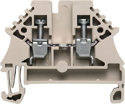 Изображение Weidmuller Zczka szynowa przelotowa 2-przewodowa 2,5mm2 beowa (1023700000)