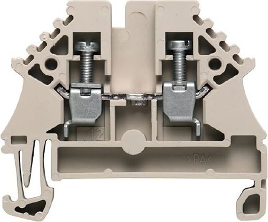Изображение Weidmuller Zczka szynowa przelotowa 2-przewodowa 2,5mm2 beowa (1023700000)