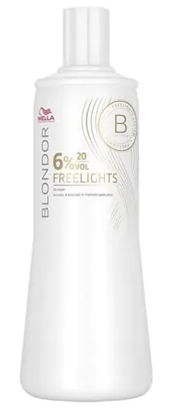 Picture of Wella Professionals Blondor Freelights 6% 20 Vol. Hair Lightener 1000 ml