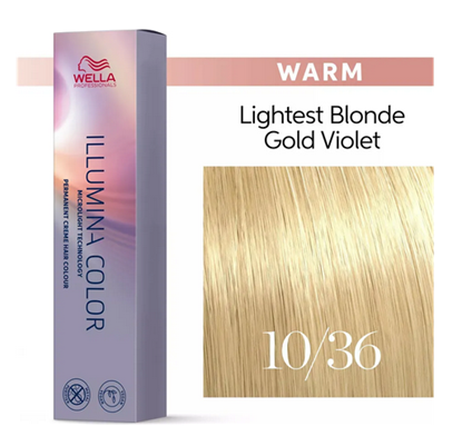 Attēls no Wella Professionals Illumina Color 10/36 Hair Color 60 ml