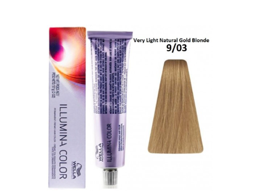 Изображение Wella Professionals Illumina Hair Dye Color 9/03 60 ml
