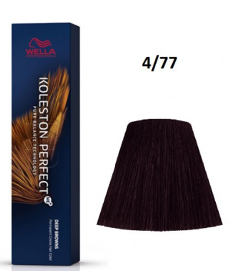 Picture of Wella Professionals Koleston Perfect Me+ Deep Browns 4/77 Hair Color 60 ml