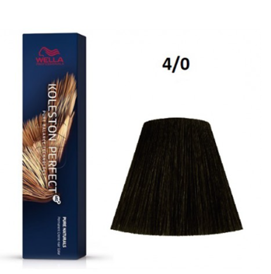 Picture of Wella Professionals Koleston Perfect Me+ Pure Naturals 4/0 Hair Color 60 ml