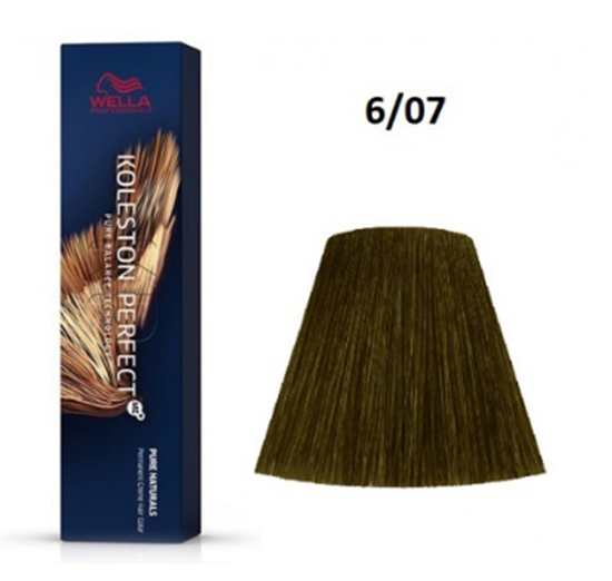 Picture of Wella Professionals Koleston Perfect Me+ Pure Naturals 6/07 Hair Color 60 ml