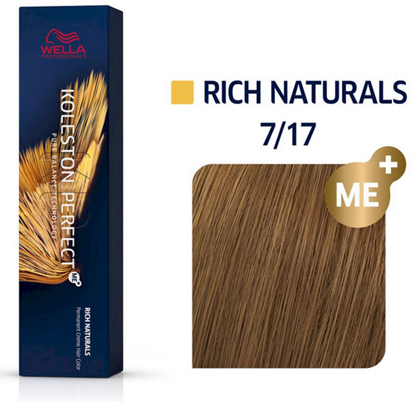 Picture of Wella Professionals Koleston Perfect Me+ Rich Naturals 7/17 Hair Color 60 ml