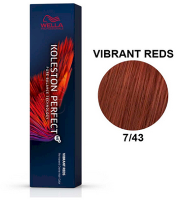Picture of Wella Professionals Koleston Perfect Me+ Vibrant Reds 7/43 Hair Color 60 ml