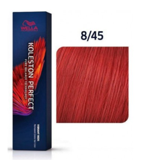 Picture of Wella Professionals Koleston Perfect Me+ Vibrant Reds 8/45 Hair Color 60 ml